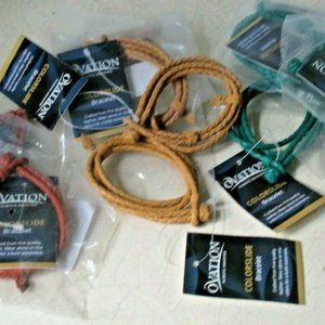 Lot 15 NWT Leather Slide Bracelets made by Ovation